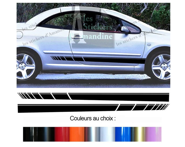 2 Bandes Latérales Autocollantes Pour Nissan X-Trail 4x4 - Référence BD573N-38 | Neuf