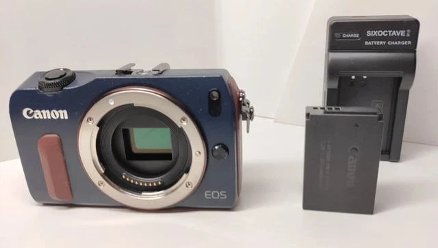 [Excellent+3] Canon EOS M2 18.0MP Digital Camera Body Only Blue from Japan