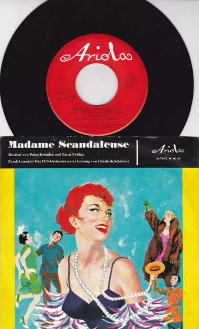 ZARAH LEANDER *1959 *DEUTSCHLAND *EP * auf ARIOLA * SAMMLERSTÜCK* Madame Scandal