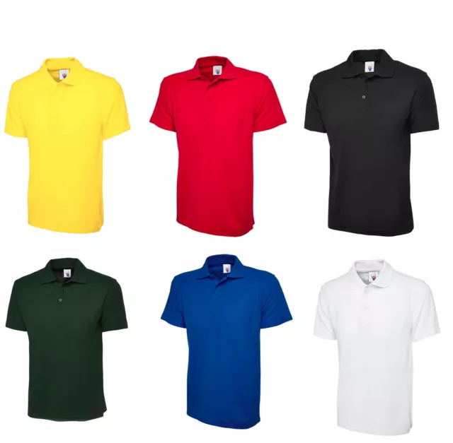 Boys Girls Plain Cotton Polo T Shirt - KIDS SPORTS CASUAL SCHOOL UNIFORM SHIRTS