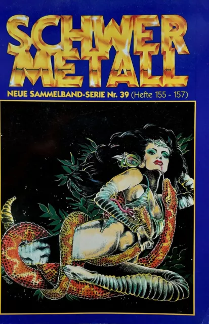 SCHWERMETALL – Neue Sammelband Serie Nr.39 (Hefte 155 –157) Erotik Comic