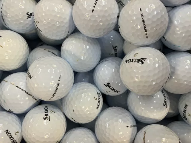 24  48 Srixon Z Star Diamond Pearl  A Grade Lake Golf Balls Free P&P