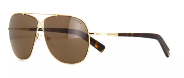 Tom Ford APRIL TF 0393 28J Shiny Rose Gold Sunglasses Sonnenbrille Roviex Lens