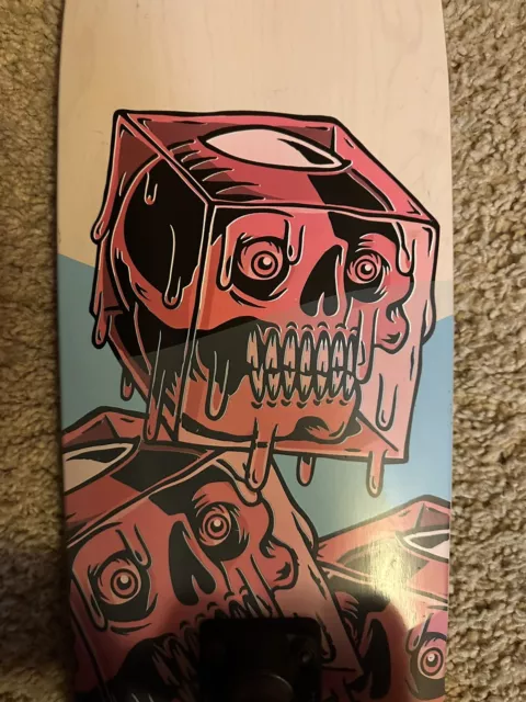 land yachtz 28.5” x 8” robot skateboard complete hardly used 78 Dur, 63mm land yachtz 28.5” x 8” robot skateboard complete hardly used 78 Dur, 63mm