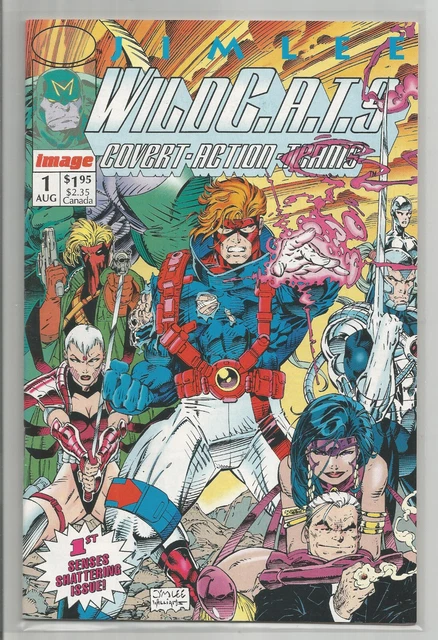 WILDCATS # 1 * JIM LEE story & art * IMAGE COMICS * 1992
