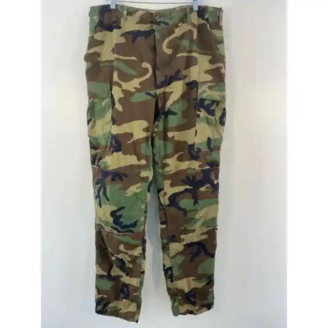 US Army PROPPER Green Woodland Camo Hot Weather Combat Army Trousers Mens