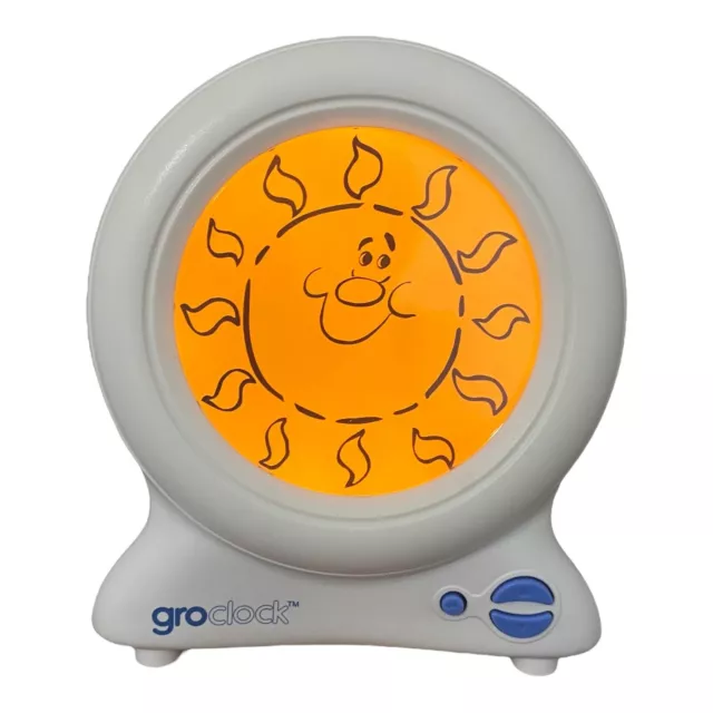 Gro Clock Schlaftrainer Groclock Wecktimer Kinder wachsen Uhr The Gro Company