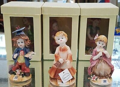 SCULTURA 20 PEZZI BOMBONIERA BIMBA CAMPAGNOLA Campagnola STATUINA CERAMICA FAI DA TE 