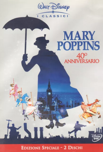 Mary Poppins - Classics Disney Ausgabe Spezial 40° Jahrestag 2 Cds - DVD