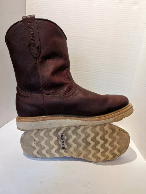 RED WING IRISH Setter Mens Size 11? Ashby Boot 9” Pull On Soft Toe ...