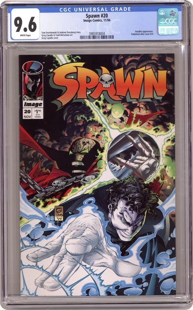 Spawn #20N Newsstand Variant CGC 9.6 1994 3985918004