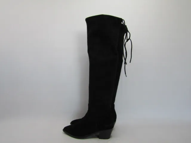 Blondo Womens Size 6 M Black Suede Fashion Over The Knee Fashion Boots