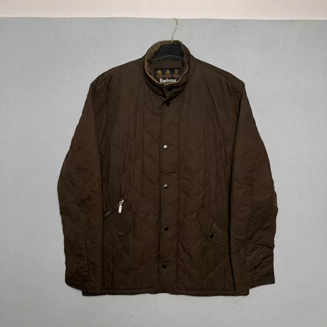 Barbour bowden quilted shop jacket light olive