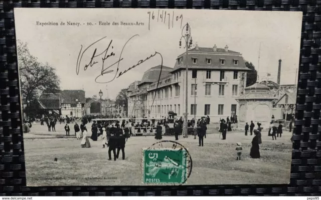 54 Meurthe et Moselle - Exposition de NANCY - 10 - Ecole des Beaux Arts (Imprime