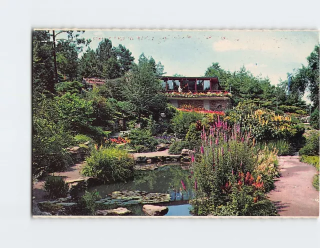 Postcard The Rock Garden And Teahouse, Royal Botanical Garden, Hamilton, Canada