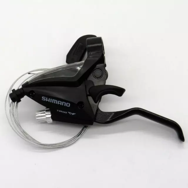 Shimano Brake/Shift Combo Lever 3 Speed Left Hand Black ST-EF500-L. Ref:J