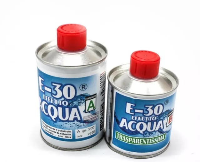 PROCHIMA E-30 KIT resina epossidica trasparente effetto acqua ATOSSICA EUR  17,30 - PicClick IT