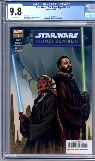 Star Wars: The High Republic #1  Marvel Comics 1st Print  CGC 9.8