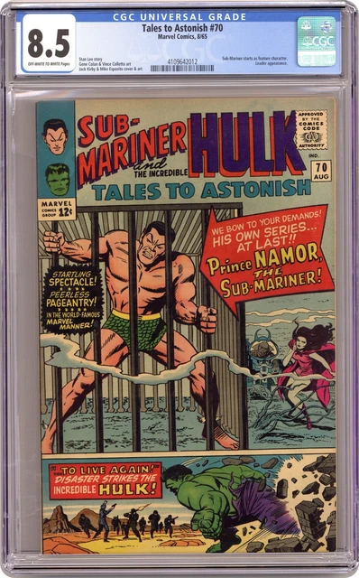 Tales to Astonish #70 CGC 8.5 1965 4109642012