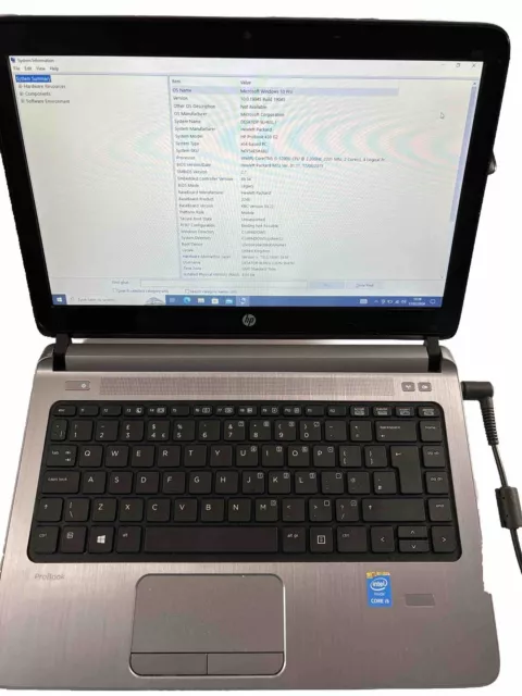 Great Hewlett Packard Laptop ProBook 430 G2 i5 Processor 8GB RAM Windows 10 PRO.