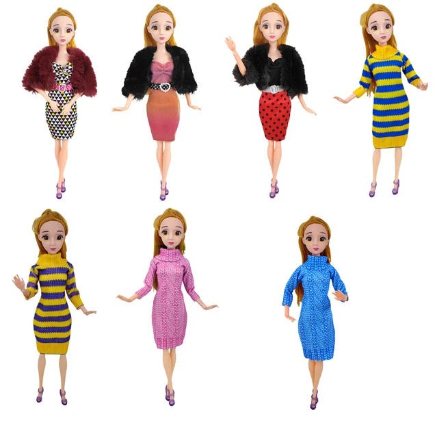 Popular Barbie Doll sized Cloth/Accessory@Any one Casual Dress-ON SALE&Best Gift