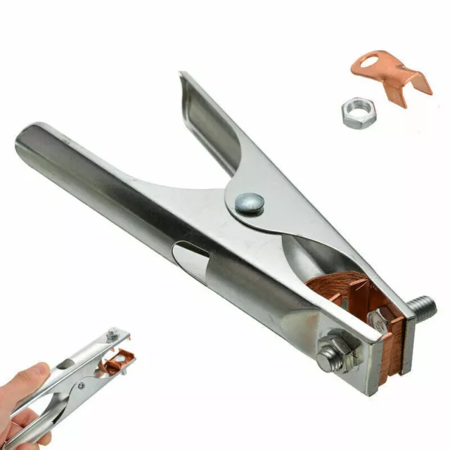 Pinza Di Massa Per Filo Saldatrice Saldatore Saldatura Morsetto 500A 451050
