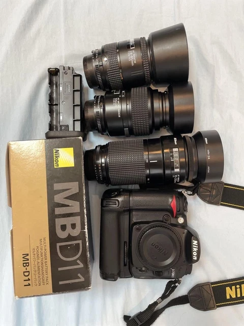 NIKON D7000 3 Lenses 70-210Mm 105Mm 28-85Mm $1,456.53