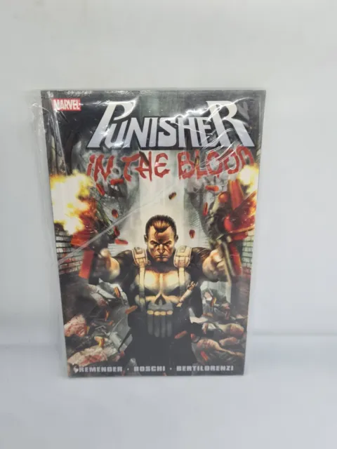 Marvel Comics Punisher in the Blood by Rick Remender Paperback Graphic Novel LN