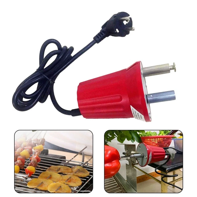 Moteur De Barbecue Électrique à Batterie - Rotation Lente Pour Poulet, Porc, Agneau