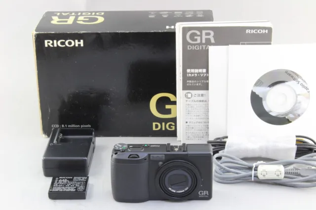 Excellent+ RICOH GR DIGITAL compact camera 1490 clicks