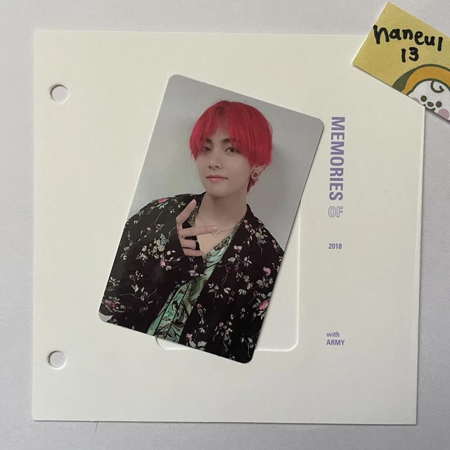 BTS V TAEHYUNG Memories of 2017 Official Trading Card K-POP