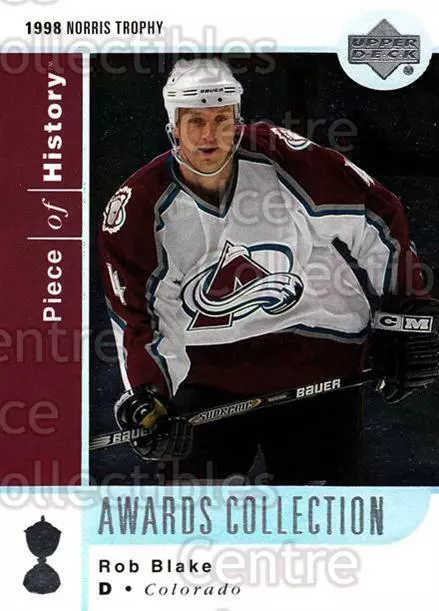 2002-03 UD Piece of History Awards Collection #7 Rob Blake