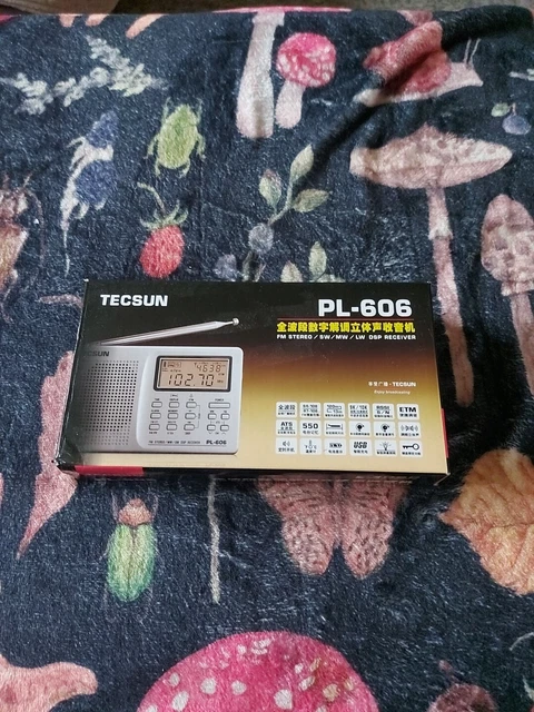 TECSUN PL-606 DIGITAL PLL Portable Radio Boxed. EUR 32,62 - PicClick DE