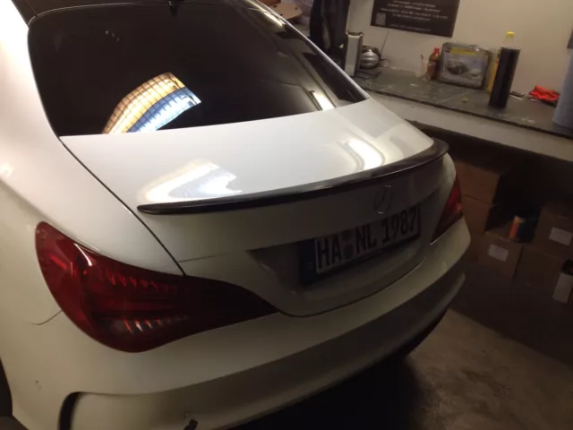 Heckspoiler Spoiler für Mercedes Benz CLA C117 W117 Dachkantenspoiler 45 AMG