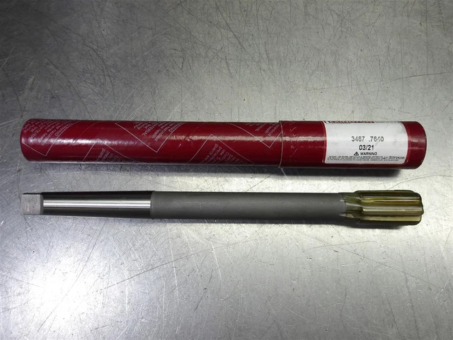 1 NEW! Lexington Cutter .7640" HSS Reamer 6 Flute 3467 1 NEW! Lexington Cutter .7640" HSS Reamer 6 Flute 3467