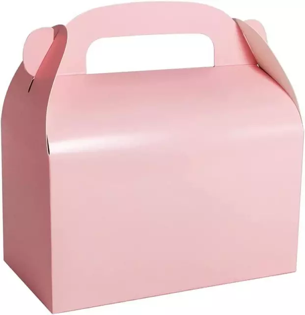 Pink Treat Box Party Favor Desert Boxes Lolly Candy Paper Gift Boxes Bulk