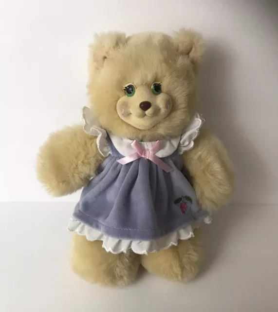 Vintage 1999 Fisher Price BRIARBERRY BEARS Plush  BERRY-KRIS Bear Adorable 9”