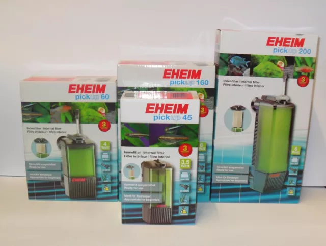 EHEIM PICKUP 45 60 160 200 INTERNAL AQUARIUM FILTER. Freshwater Fish