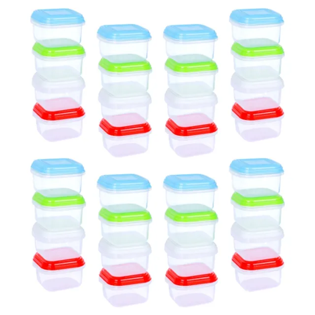 Baby Food Storage Containers Set Freezer Weaning Snack Pots Toddler Feeding Bowl