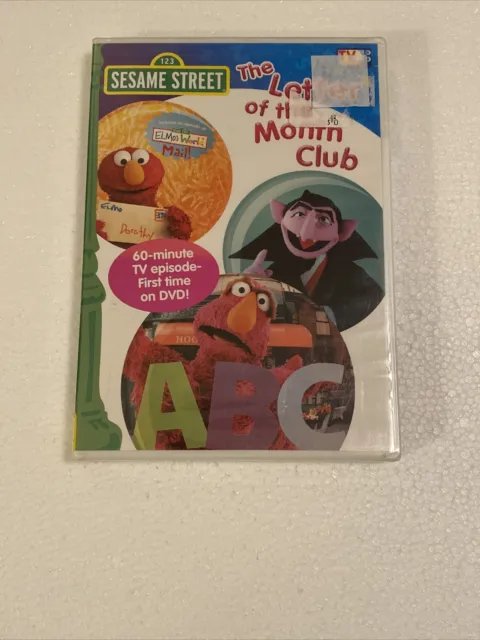 Sesame Street: The Letter of the Month Club - DVD  - Factory  Sealed