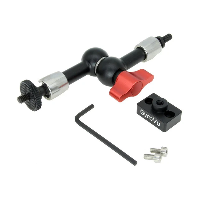 GyroVu 7" Heavy-Duty Articulated Arm Mount for DJI Ronin-S Gimbal Stabilizer