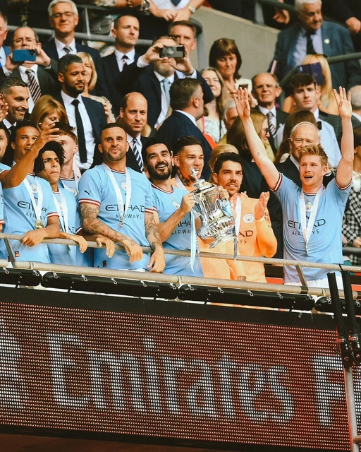 Foto Man City FC FA CUP 6x4