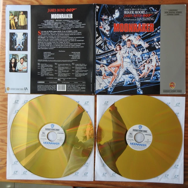LASERDISC / JAMES Bond Moonraker EUR 40,00 PicClick FR