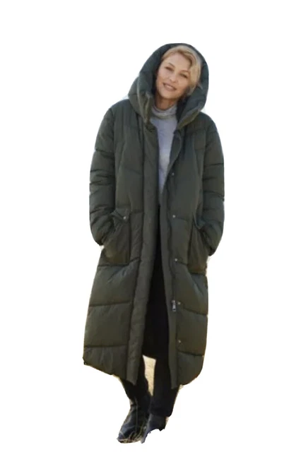 BNWT NEXT EMMA Willis Long Padded Duvet Coat size 18 Petite Khaki 60.00 PicClick UK