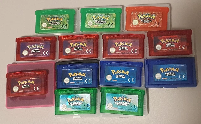 POKÉMON VERSION SAPHIR (Nintendo Game Boy Advance, 2003) EUR 37,50