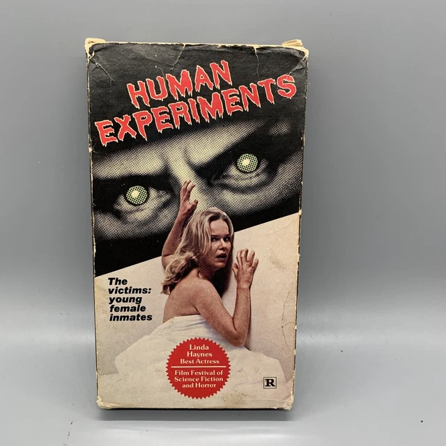 HUMAN EXPERIMENTS VHS Video cult classic 80s sci-fi horror VidAmerica ...