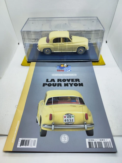 Voiture (1/24) Tintin n°63 - Voleur de Nyon - Hergé