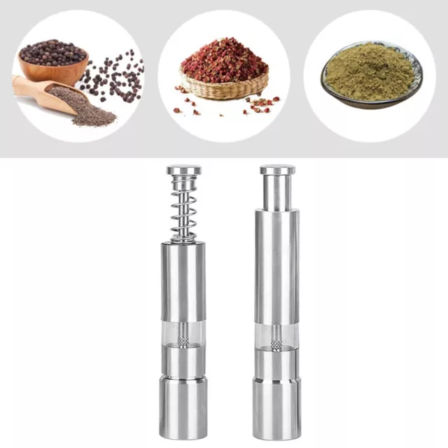 Modern Design Salt and Pepper Grinder Stylish Addition to Your Dining Table