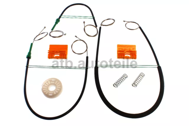 Fensterheber Reparatursatz für VW Touareg 7L Bj. 2002-2010 vorne rechts links