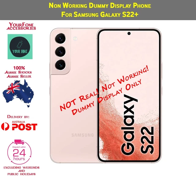 Non working Dummy Display Phone For Samsung Galaxy S22 Pink